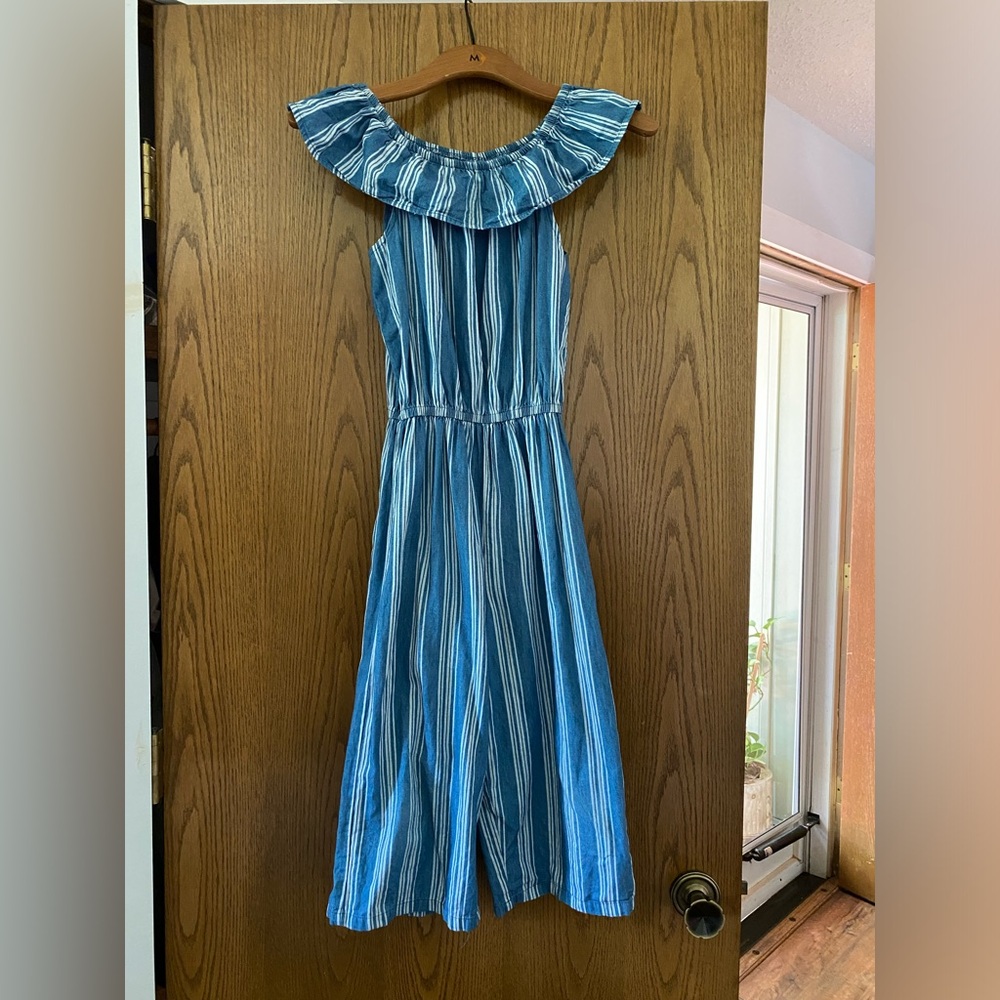 Girls Striped‎ Jumpsuit